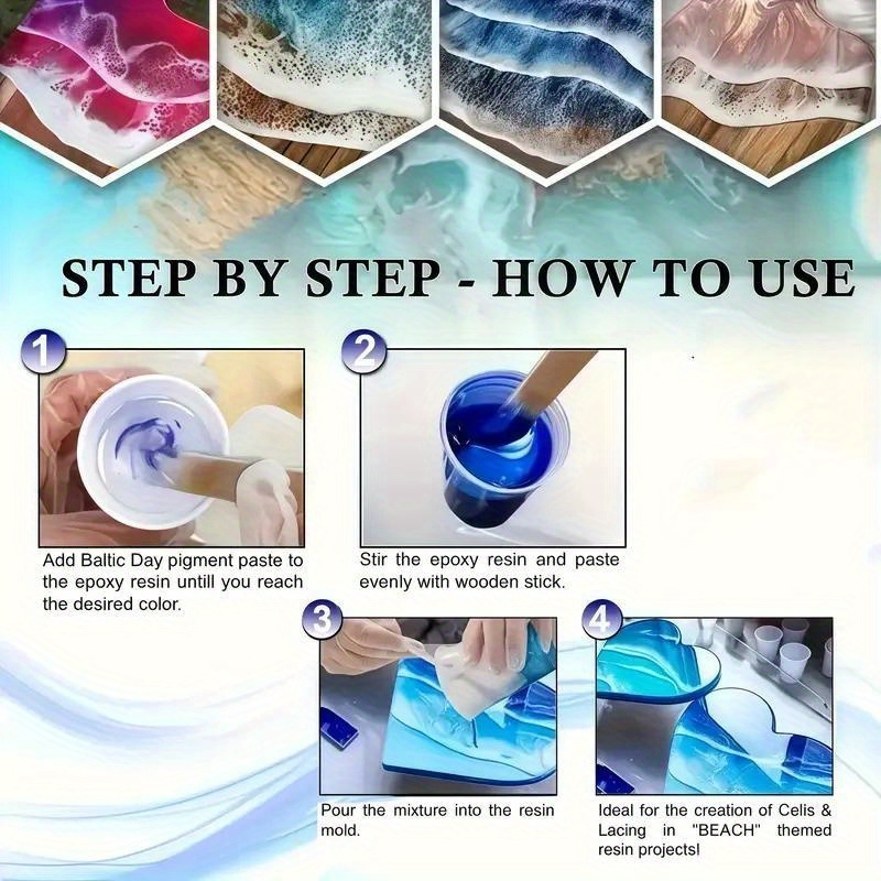 24 colori/8 colori 5g 0. Polve - Woodworking Resin recensione e prezzo